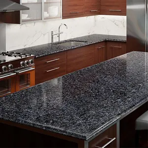 Prefab 3 Cm Polish Laminate Precut Kitchen Granite Counter Top