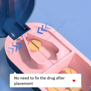 Boîte de Rangement Portable pour Comprimés Médicaux, Découpeur de Pilules, Étui Diviseur de Comprimés – Vente en Gros - Product Image 3