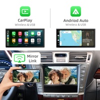 Caja de Interfaz Linux para Lexus LS 2009-2012, Módulo Inalámbrico CarPlay Android Auto, Decodificador de Radio para Auto, Binarytek