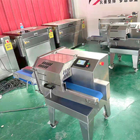 Machine à trancher les saucisses Machine à trancher la viande cuite Coupeur de poitrine de poulet