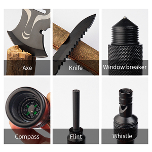 8 trong 1 đa Chiến Thuật Sống Còn hatchet cắm trại săn bắn rơi chặt công cụ trận chiến đầu ngoài trời cắt đa chức năng Rìu - Product Image 2