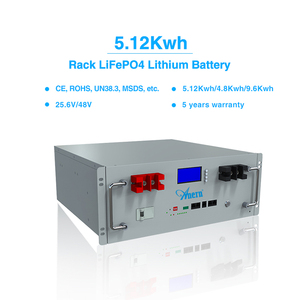แบตเตอรี่ลิเธียม 48V 100AH/200AH แบบติดตั้งบนแร็คสำหรับระบบกักเก็บพลังงานแสงอาทิตย์ ประเภทผลิตภัณฑ์ ชุดแบตเตอรี่ไอออน - Product Image 1