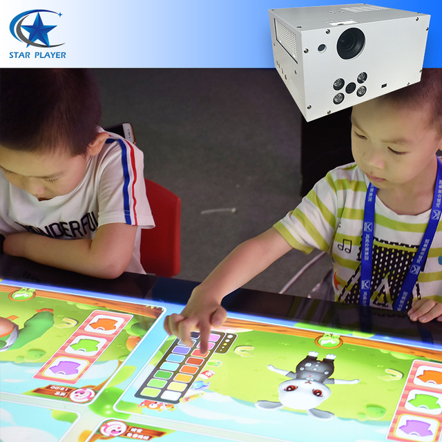 Mayeter Children Painting Games Interactive Slide Projector with Remote Control 1024x768 Resolution for Indoor Playground School