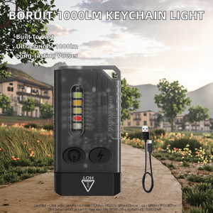 Linterna LED de 1000lm para Camping y Uso Diario, con Certificación IP65, Luz UV de 365nm, Batería Recargable de 1000mAh y 6 Lados de Luz, Novedad 2023 - Product Image 2