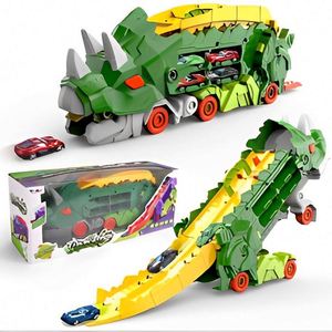 Juguetes de Dinosaurios para Bebés, Modelo de Supercoche, Juguete de Metal Fundido a Presión, Escala 1:50, Autos de Juguete Pequeños de Plástico con Retroceso para Niños - Product Image 3