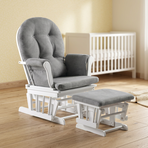 Fauteuil à bascule coulissant en bois naturel, moderne, écologique, modulaire et personnalisable, pour bureau à domicile, salon, chambre et hôtel - Product Image 1