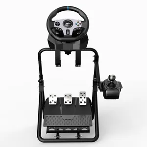 Simulador de corrida suporte para volante, para logitech thrustmaster g25 g27 g29 g920 g923 gt500 t300rs/doyo r270/pxn v9 v900