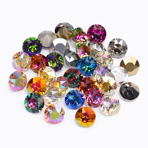 <span class=keywords><strong>QIYI</strong></span> - Piedras de Estrás Chaton Pointback K9 XIRIUS de Alta Calidad, Más de 200 Colores, Brillantes y Modernas, para Decoración de Ropa - Product Image 2