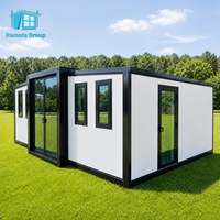 Casas Prefabricadas Modulares Modernas Personalizadas de 20 pies y 30 pies, Casa Pequeña de 3 Dormitorios para Hotel, Tienda, Bar y Oficina