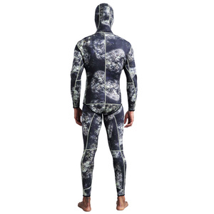 Traje DE BUCEO personalizado para <span class=keywords><strong>hombre</strong></span>, traje de neopreno resistente al desgaste de buceo libre de 3MM, cuerpo dividido - Product Image 2