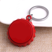 Porte-clés en alliage de zinc gravé en gros, porte-clés métallique personnalisé avec logo, cadeau promotionnel pour salon professionnel