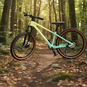 Bicicleta de Montaña de Fibra de Carbono CMF01, 9 Velocidades, Rueda de 26 Pulgadas, Neumático de 2.6'', Freno de Disco MT200, 11.3 kg, Ligera, Alta Capacidad de Carga - Product Image 5