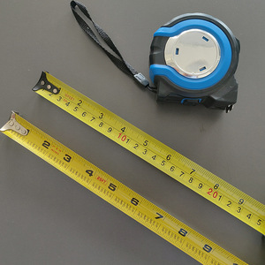Mètre à ruban professionnel en acier de 25 pieds, enroulement automatique, bouton de verrouillage, retour automatique, outil de mesure en pouces impériaux - Product Image 3
