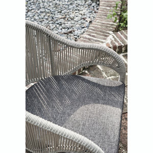 Unique Design Garden Furniture Modern <strong>Bistro</strong> <strong>Table</strong> and Chair Patio Woven Rope Outdoor Dining Set - Product Image 4