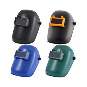 Masque de soudage industriel <span class=keywords><strong>en</strong></span> PP avec visière relevable, protection du visage et de la tête, masque de soudage standard <span class=keywords><strong>en</strong></span> verre pour les travailleurs - Product Image 1