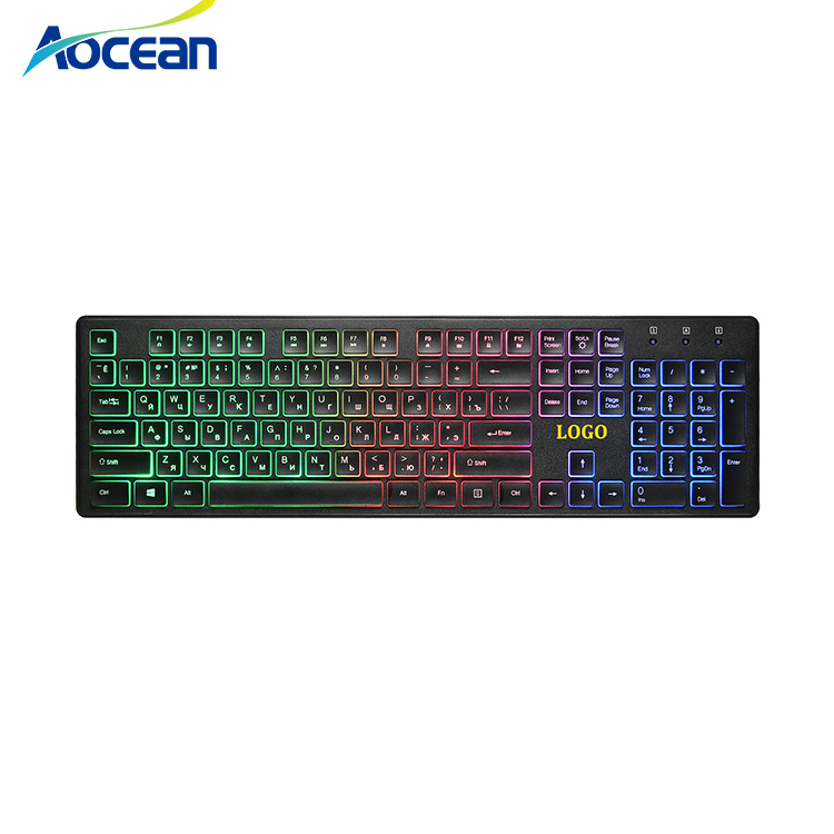 Custom Spanish Layout Clavier Wired Wireless