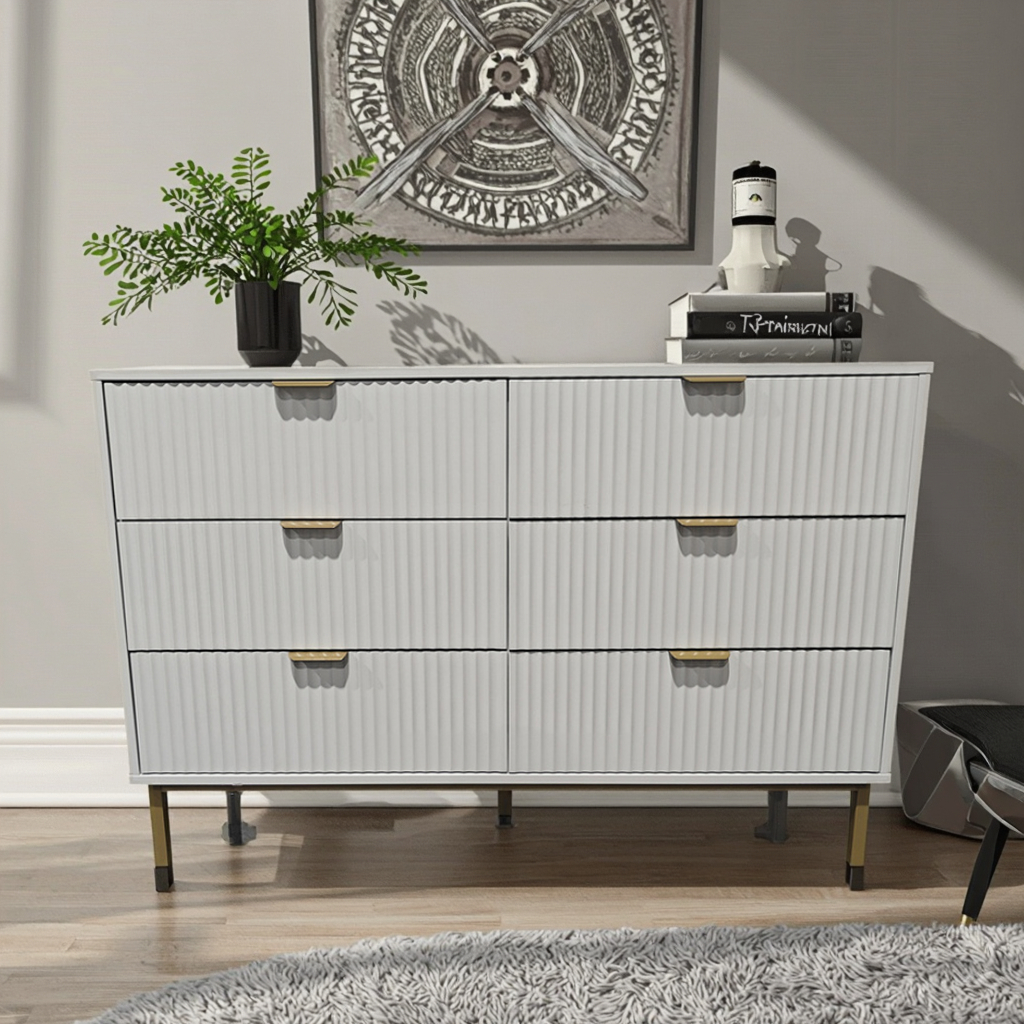 Gold Dressers - Stylish Storage for the Modern Bedroom