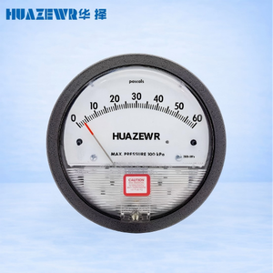 Manomètre de pression différentielle HVAC 0-60Pa, haute précision, manomètre de pression d'air, fourniture d'usine OEM - Product Image 1