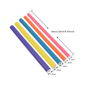 Juego <span class=keywords><strong>de</strong></span> 30 Rulos para <span class=keywords><strong>Permanente</strong></span> en Frío para <span class=keywords><strong>Mujer</strong></span>, 5 Colores, Más Vendidos, Precio al por Mayor, Uso Comercial en Peluquerías - Product Image 2