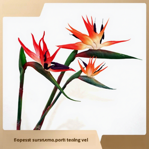 Fleurs artificielles en PVC de haute qualité au toucher réaliste, idéales pour la décoration intérieure, les modèles de chambre, les ornements et les accessoires de photographie. - Product Image 5