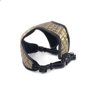 Nach Maß Quilten Naht XM-3211-XM-3213 Regelmäßige Firma Haustier Weichen Hund <span class=keywords><strong>Harness</strong></span> Mit Licht Braun Farbe - Product Image 2