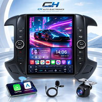 Autoradio 8 cœurs 64 Go Plug and Play pour Chevrolet Silverado GMC Sierra 2014-2018, CarPlay sans fil, GPS, Bluetooth, stéréo