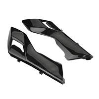 Panneaux latéraux de protection en fibre de carbone KOTORQ pour moto électrique tout-terrain Surron Ultra Bee, noirs