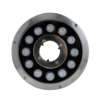 Luces LED Sumergibles RGB para Estanques, AC12V IP68, Impermeables, de Aluminio, Alto CRI 95, Automáticas, con Control DMX512