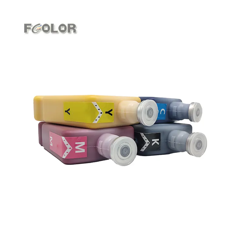 FCOLOR tinta cetak berbasis nonair eco dalam ruangan tinta nonsolet untuk printer digital