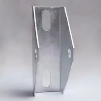 Gamme complète d'accessoires de fixation photovoltaïque : Connecteurs triangulaires galvanisés à chaud pour connexions externes solaires