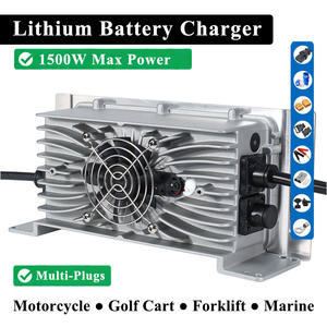 Meilleur chargeur de batterie au lithium 72V 15A 12V-96V 50A pour moto, chariot de golf, 60V 72V 20A 1600W 1500W - Product Image 1