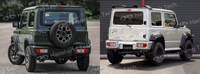 Prix de gros d'usine applicable à l'ensemble complet d'accessoires modifiés et de capot moteur pour les voitures de style Jimny Babos