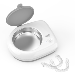 Nettoyeur à ultrasons personnalisé pour prothèses dentaires, mini-machine de nettoyage de gouttières à domicile, nettoyeur à ultrasons portable pour bijoux - Product Image 3