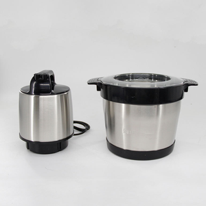 Cresta de plata golpeada 6 litros estilo rey cocina experto Cresta de plata procesador de alimentos 8 litros 10l ñame golpeador máquina - Product Image 4