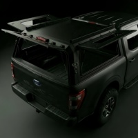 Toldo de Aluminio Resistente e Impermeable para Camioneta de 3 Puertas y Techo Alto, con Ventana Corredera, para Ford F150/Hilux de 5.0 a 5.5 Pies