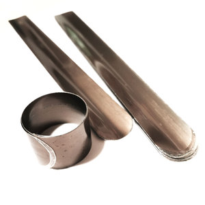 Braccialetto a scatto in acciaio a molla, fascia metallica bistabile, produttore OEM, fascia a molla in metallo, striscia a scatto flessibile - Product Image 2