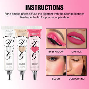 Apprêt de fard à paupières 6 couleurs Base de coloration des yeux Maquillage Base de fard à paupières mat imperméable - Product Image 4