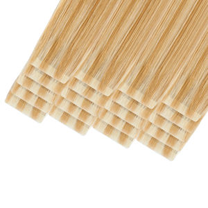 Vente en gros d'extensions de cheveux humains vierges brésiliens Remy P27/613 # extensions brutes de trame russes invisibles de style vague naturelle - Product Image 2