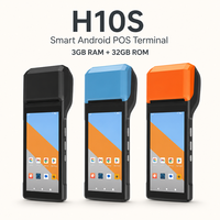 Perangkat Lunak Mesin Kasir Android 13 H10S, Sistem POS, Terminal POS Genggam dengan Printer Struk