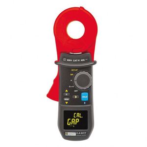 Testeur de résistance de terre à pince Chauvin Arnoux CA6417 avec écran OLED 152 segments, 2000 mesures, stockage et options de double batterie - Product Image 2