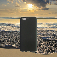 Meilleures ventes, article populaire, fabriqué en Chine, coque de téléphone portable en TPU noir mat, antichoc, douce et givrée
