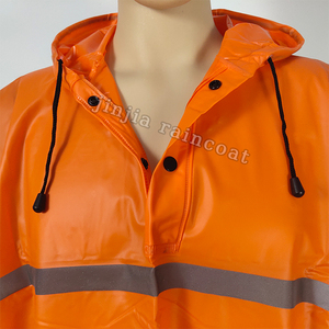 Poncho de <span class=keywords><strong>pluie</strong></span> en <span class=keywords><strong>plastique</strong></span> PVC long unisexe avec logo personnalisé d'usine pour adultes avec boutons et cordon de serrage <span class=keywords><strong>Cape</strong></span> de <span class=keywords><strong>pluie</strong></span> - Product Image 5