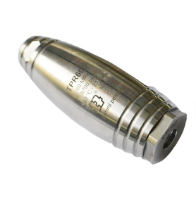 Nouvelle <span class=keywords><strong>buse</strong></span> turbo rotative à trou unique en acier inoxydable pour nettoyeur haute pression industriel DL 600 bars 60Mpa, pour usage intensif et dépoussiérage - Product Image 2