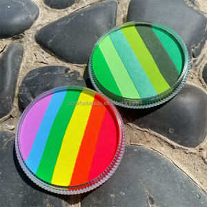 Palette d'ombres à paupières vegan personnalisée à haute pigmentation, marque privée, palette d'<span class=keywords><strong>eye</strong></span>-<span class=keywords><strong>liner</strong></span> néon pastel, <span class=keywords><strong>eye</strong></span>-<span class=keywords><strong>liner</strong></span> activé par l'eau, vente en gros - Product Image 2