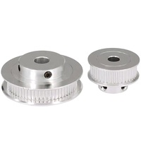 GT2 Poulies de distribution 30 36 40 60 dents 2GT Pièces de roue Alésage 5mm 8mm Aluminium Dents d'engrenage Largeur 6mm Pièce pour imprimantes 3D