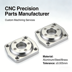 ชิ้นส่วนห้องสุญญากาศที่ผลิตด้วยเครื่อง CNC อะลูมิเนียม ชิ้นส่วนอุปกรณ์เซมิคอนดักเตอร์ที่ผลิตด้วยเครื่อง CNC 5 แกน - Product Image 1