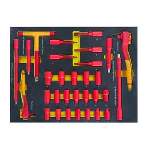 <span class=keywords><strong>71PCS</strong></span> 1000V VDE cách nhiệt chống cháy nổ năng lượng mới tay thiết lập cho xe điện sửa chữa bảo trì pickaxe liềm OEM CR-V nhựa - Product Image 4