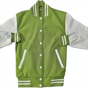 Diseño personalizado Logo béisbol Bomber Letterman Varsity chaqueta cortavientos chaqueta de invierno ligera - Product Image 1