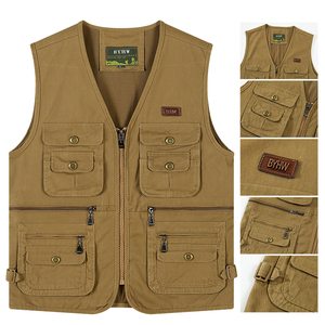 पुरुषों की प्रीमियम गर्मियों में मछली पकड़ने के लिए लुभावनी नायलॉन कढ़ाई प्रिंट आउट के लिए कई जेपर - Product Image 2