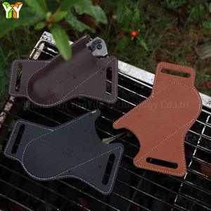 Edc Pu Lederen Messenschede Voor Riemzakvouwmessenhouder Compact Trekmes <span class=keywords><strong>Holster</strong></span> - Product Image 5